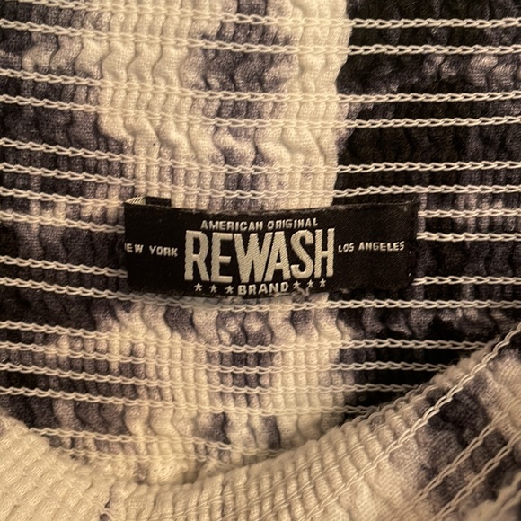 REWASH TIE DYE WIDE LEG PANTS SIZE S SMALL NWT - Picture 5 of 10